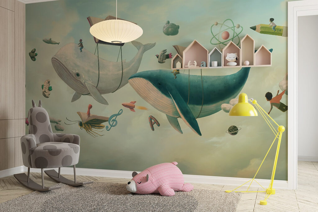 Balene tra i libri — ambiente 3