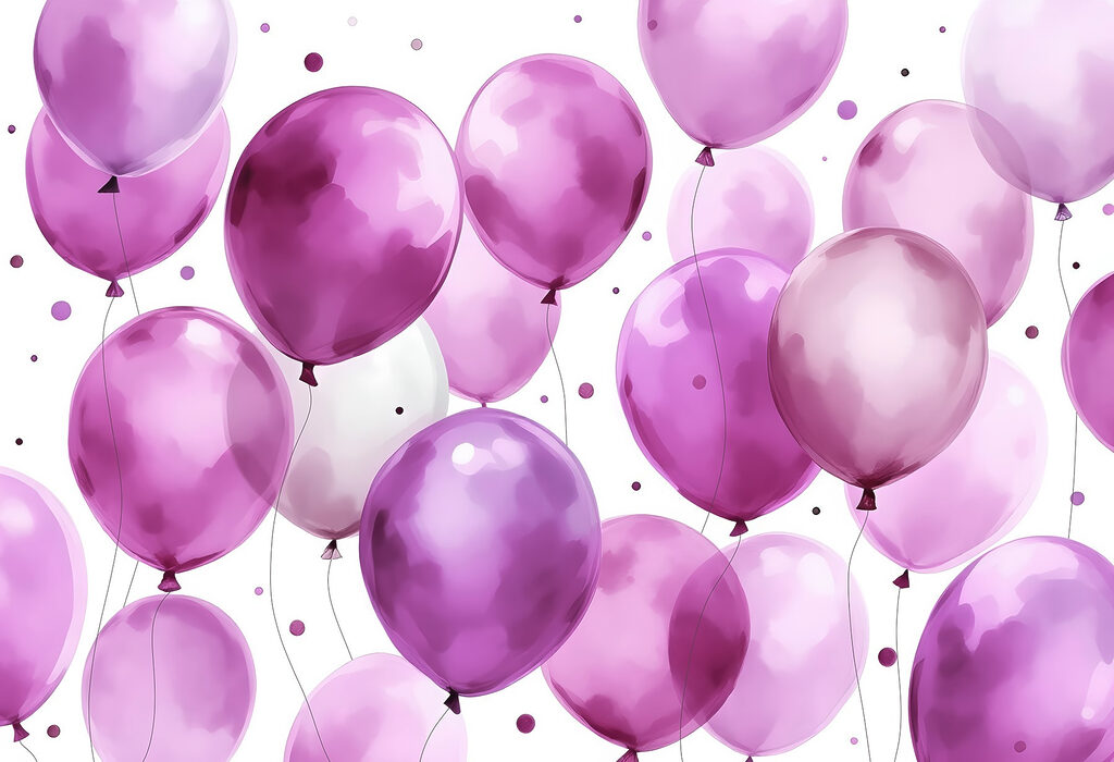 Palloncini con puntini — design completo