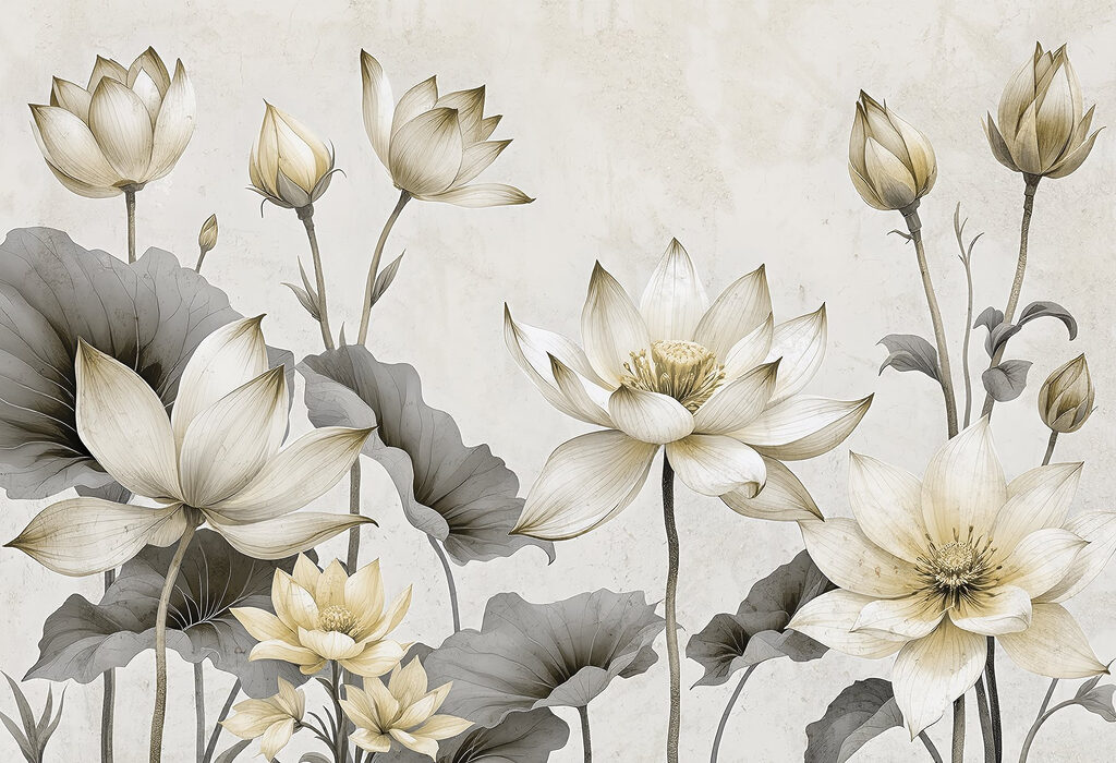 Fiori di loto — design completo