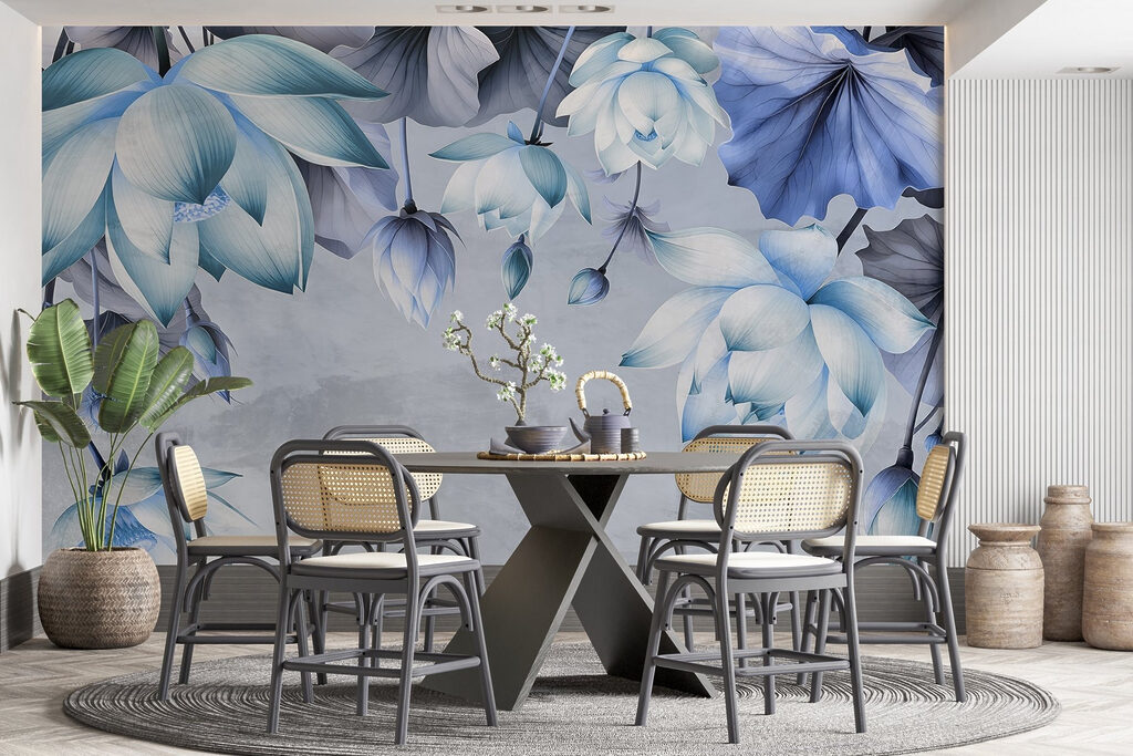 Fiori pendenti color albicocca — ambiente 4