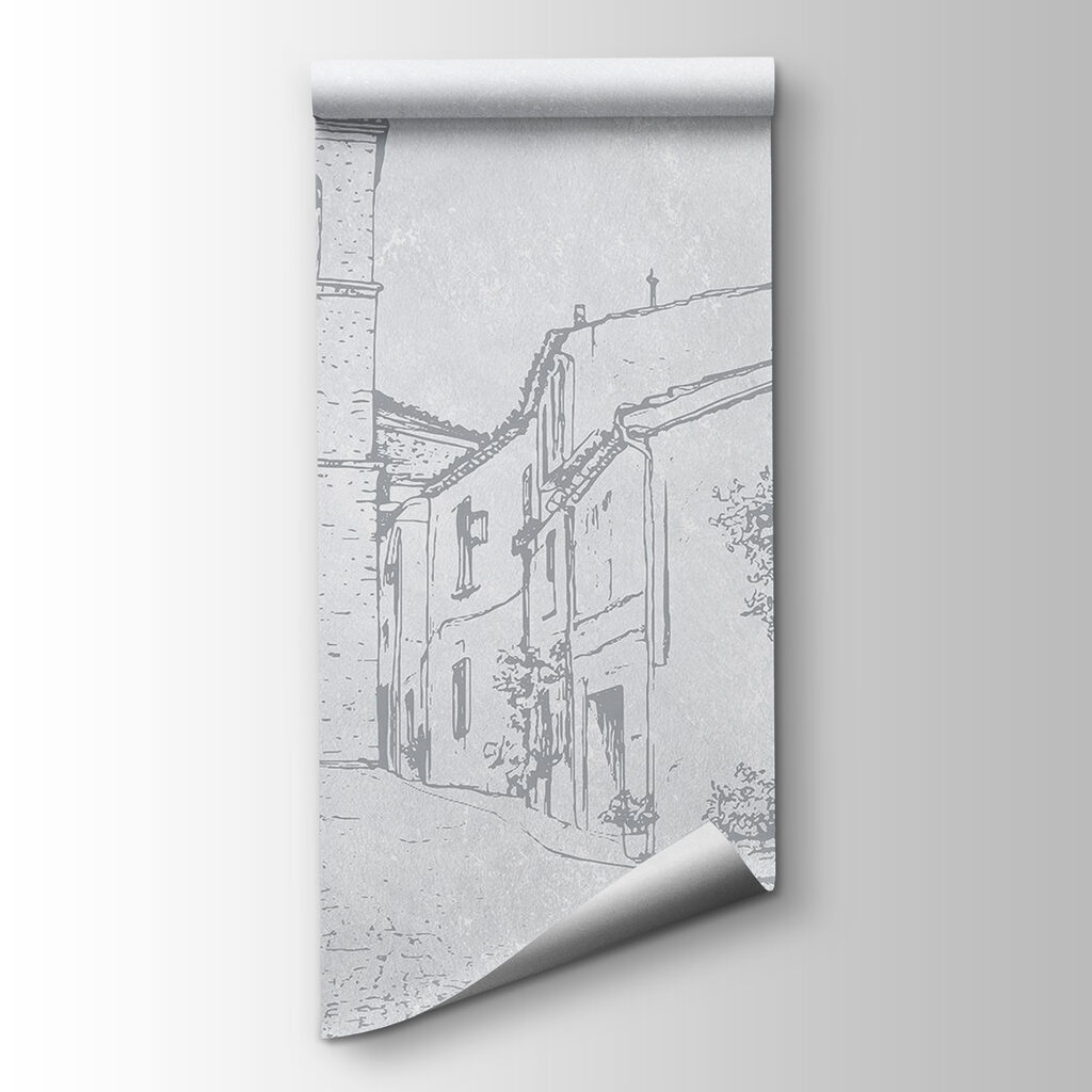 Strada antica su beige — vista del prodotto