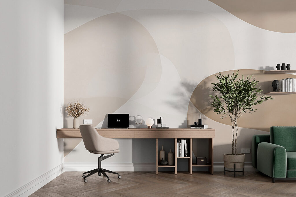 Forme color sabbia — ambiente 1