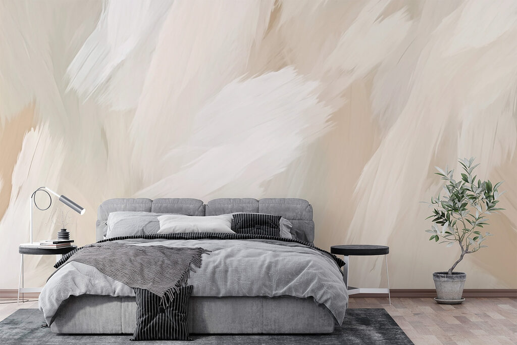 Pennellate color crema — ambiente 1