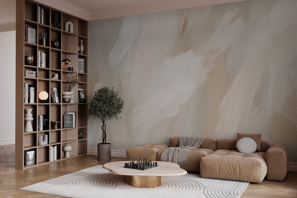 Pennellate color crema — ambiente 2