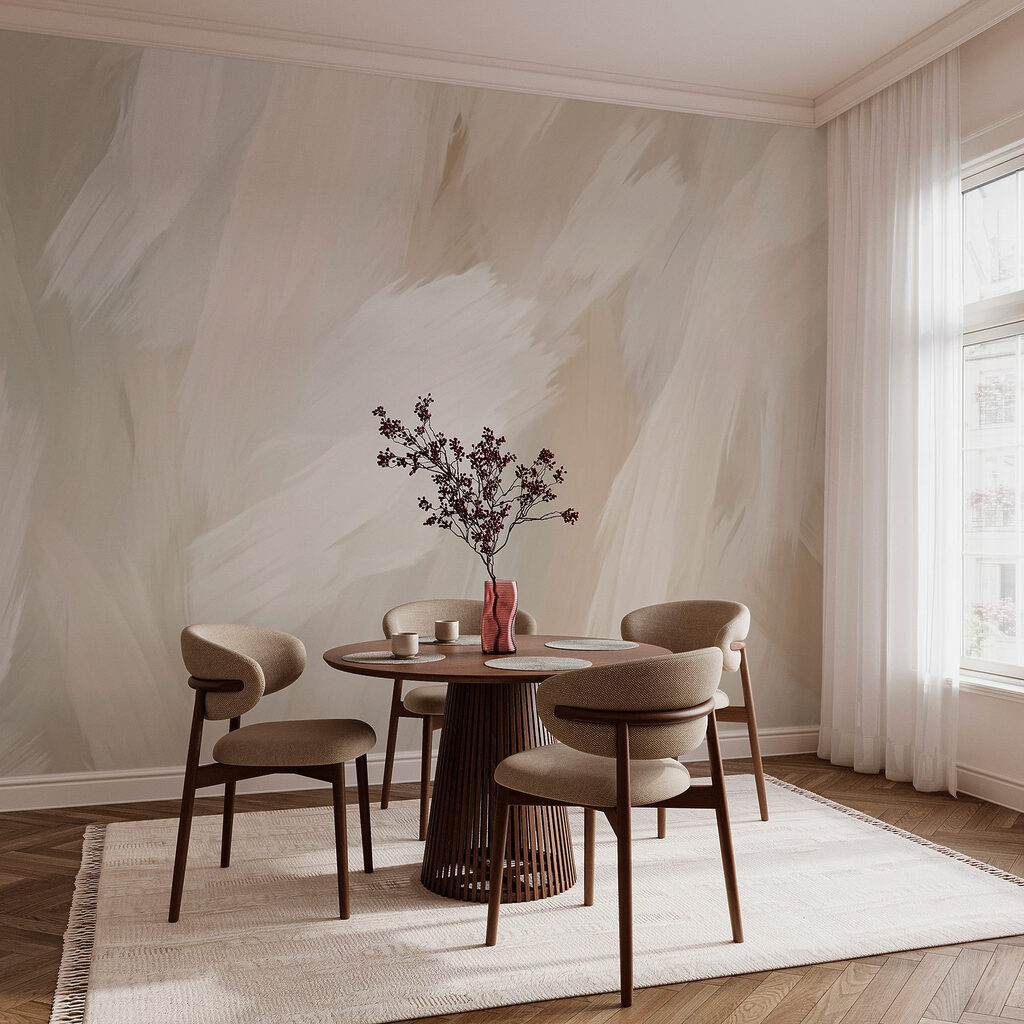Pennellate color crema — ambiente 3