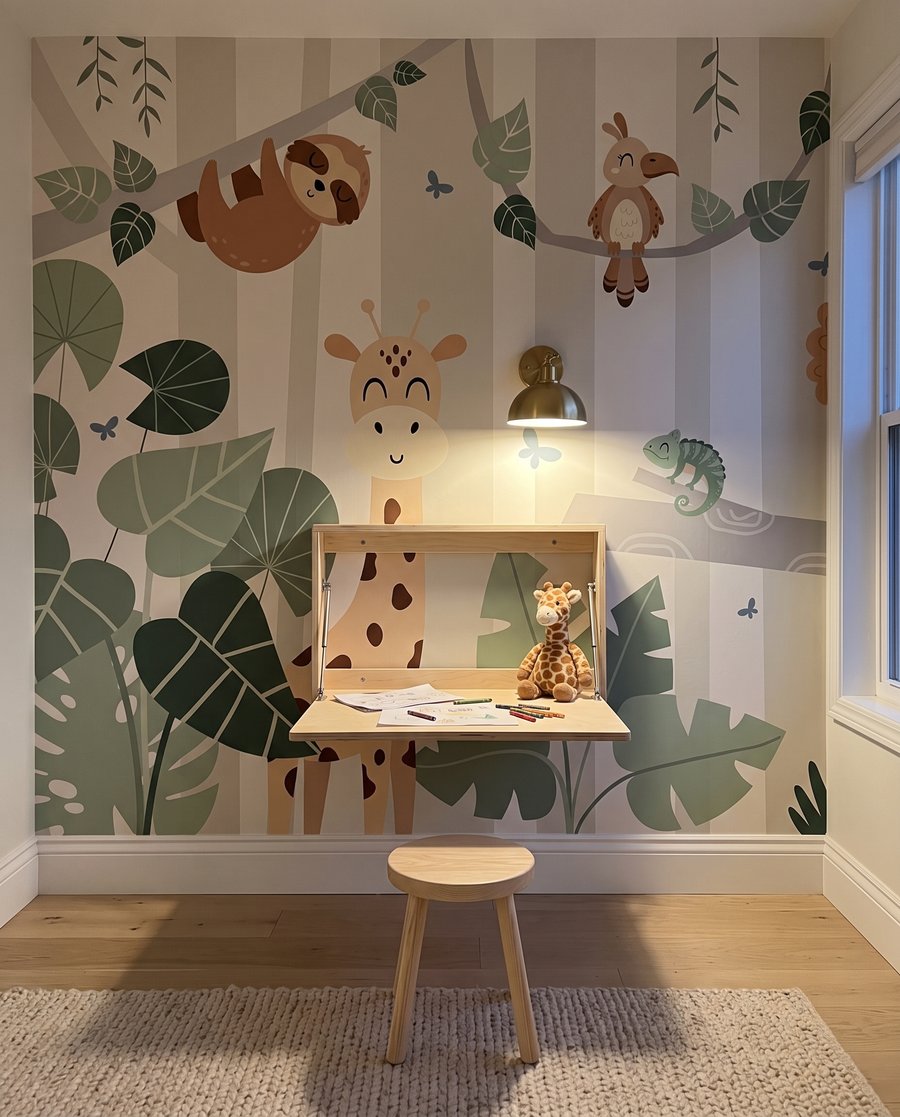 Bradipo tra le foglie — ambiente 6