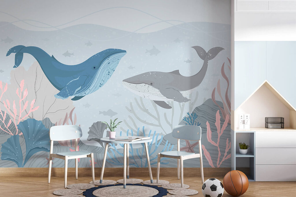 Balene nel mare — ambiente 2