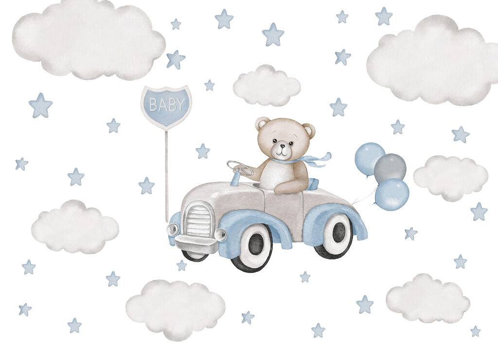 Orsetto tra le nuvole — design completo