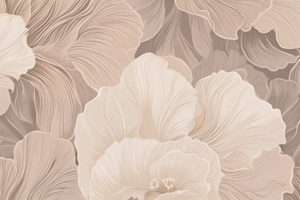 Petali ondulati — design completo