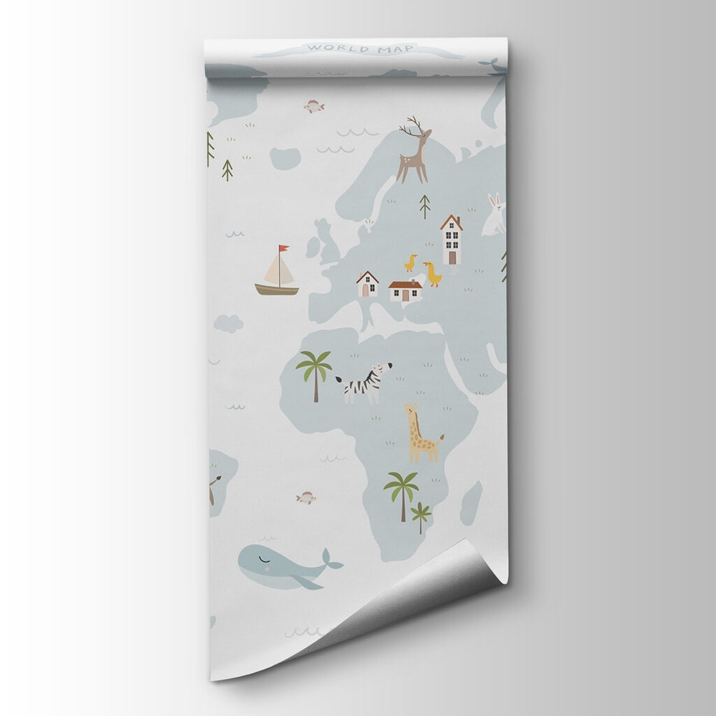 Mappa con piccoli viaggiatori — vista del prodotto
