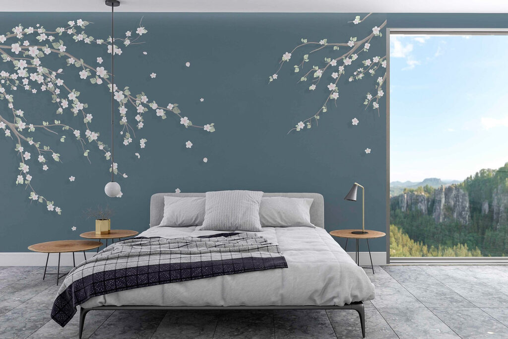 Rami bianchi in fiore — ambiente 3