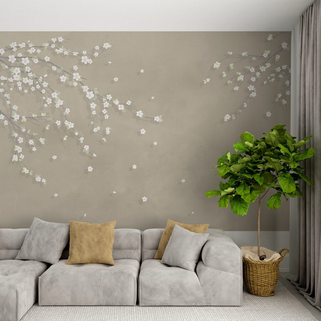 Rami bianchi in fiore — ambiente 2