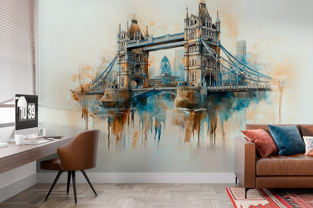 Tower Bridge in acquerello — ambiente 2
