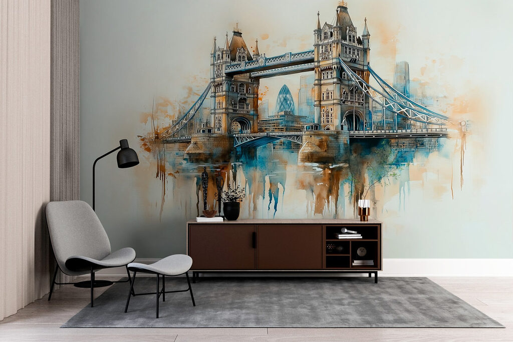 Tower Bridge in acquerello — ambiente 4