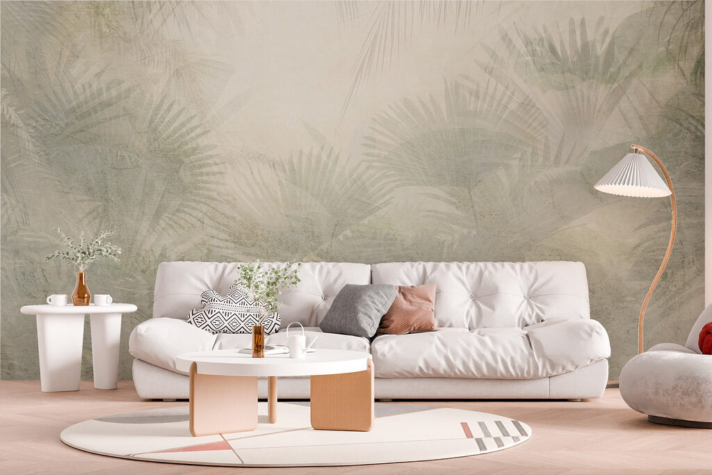 Palme sfumate al centro — ambiente 5