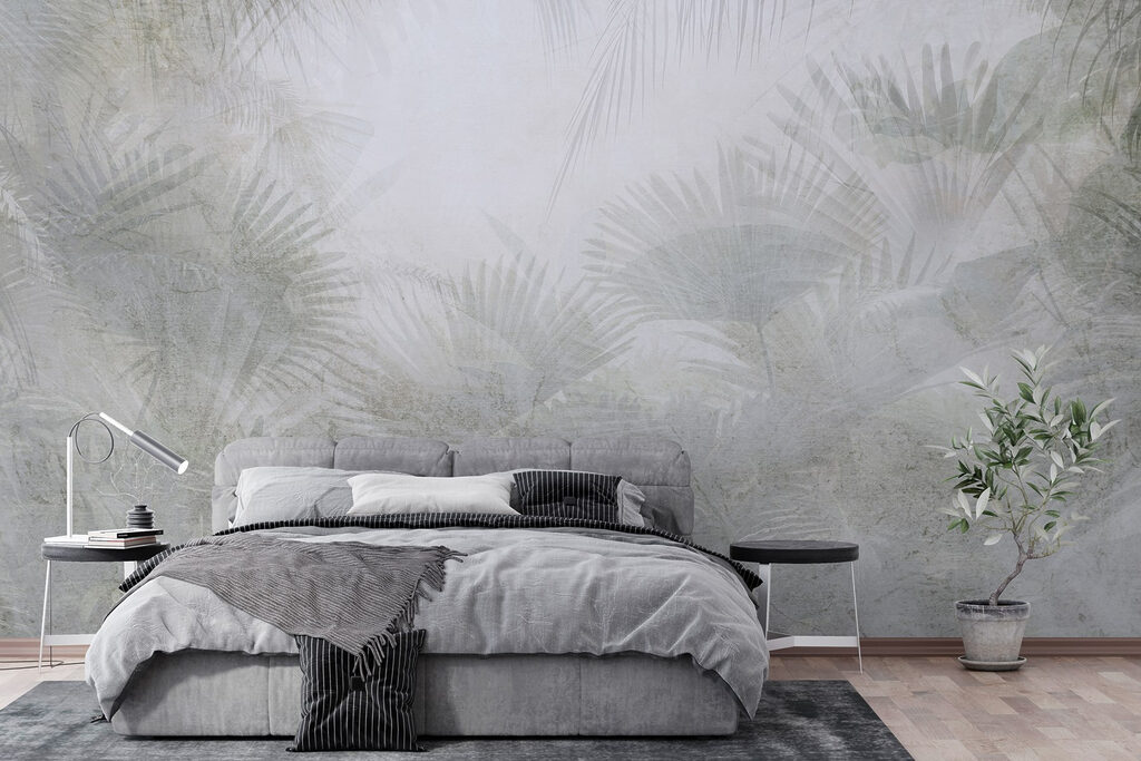 Palme sfumate al centro — ambiente 2