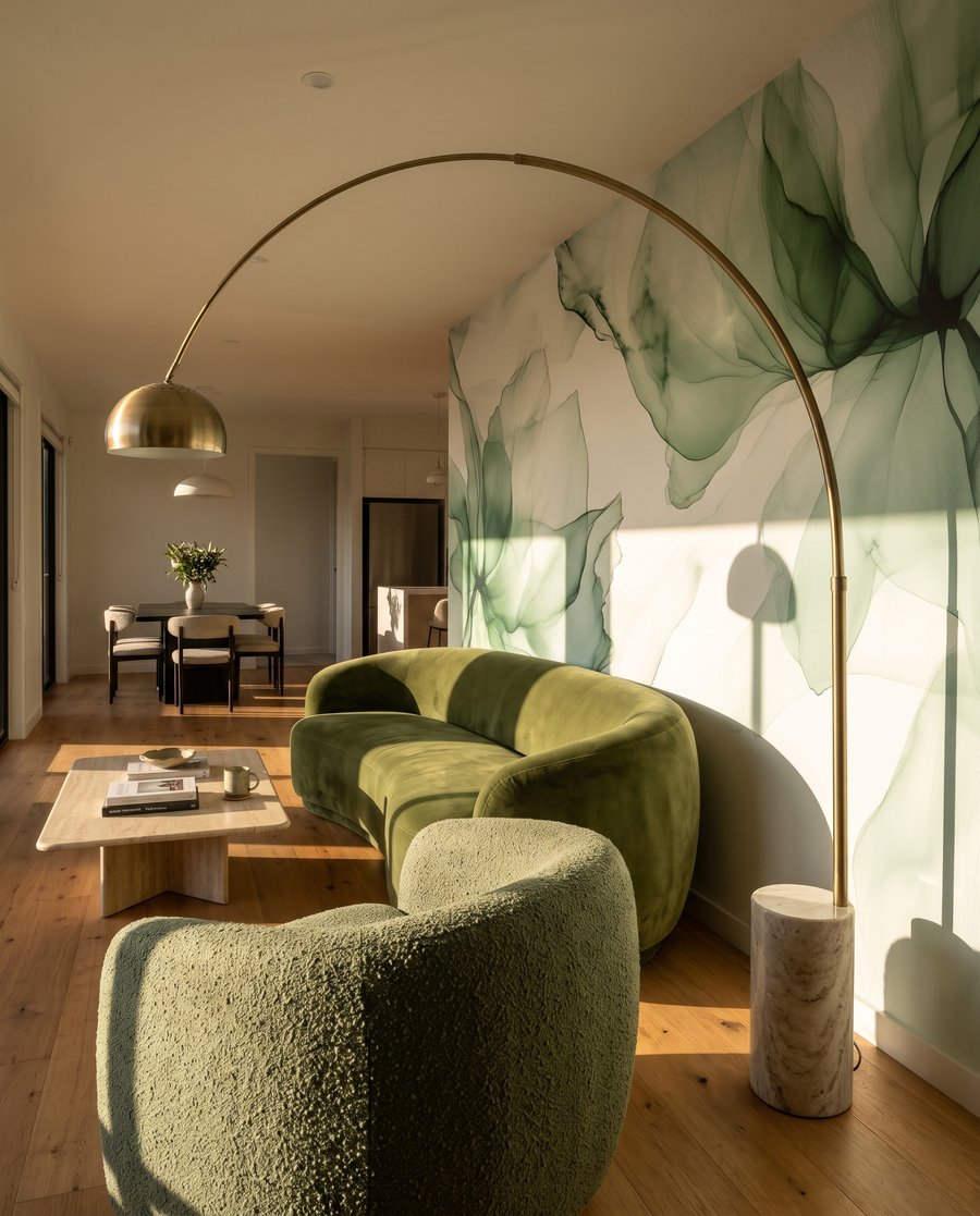 Due fiori trasparenti — ambiente 4