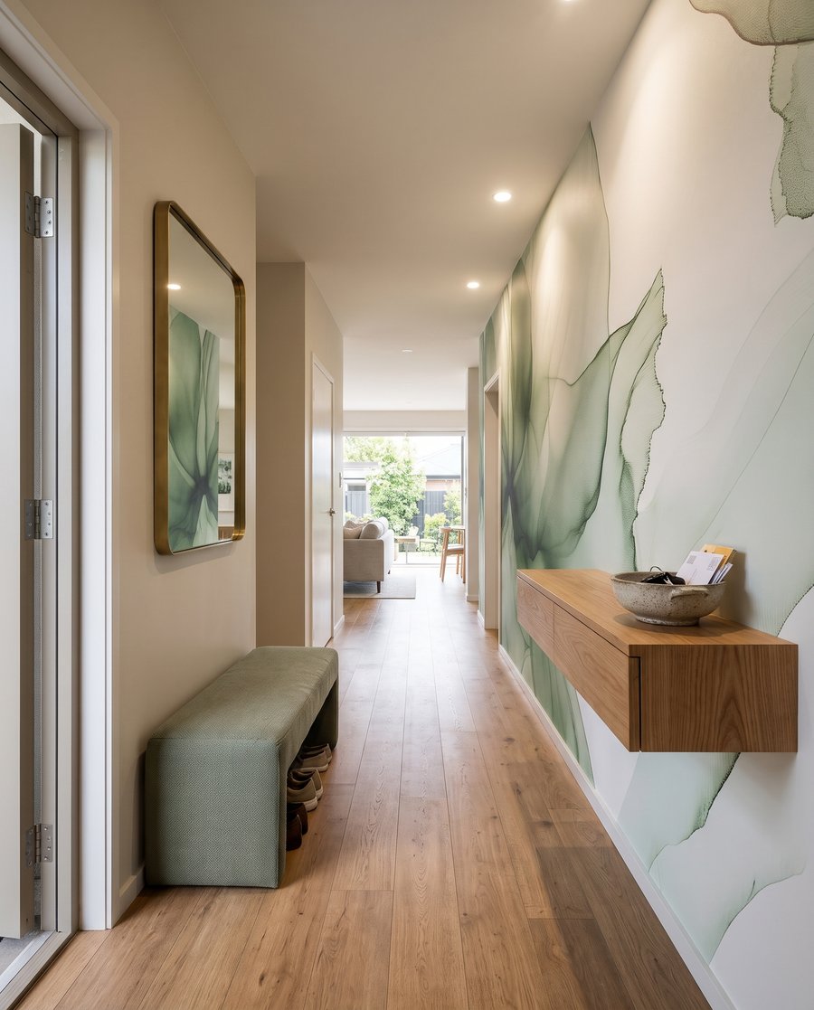 Due fiori trasparenti — ambiente 5