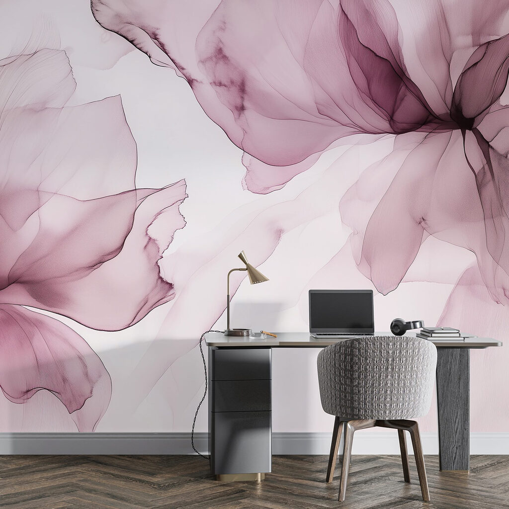 Due fiori trasparenti — ambiente 4