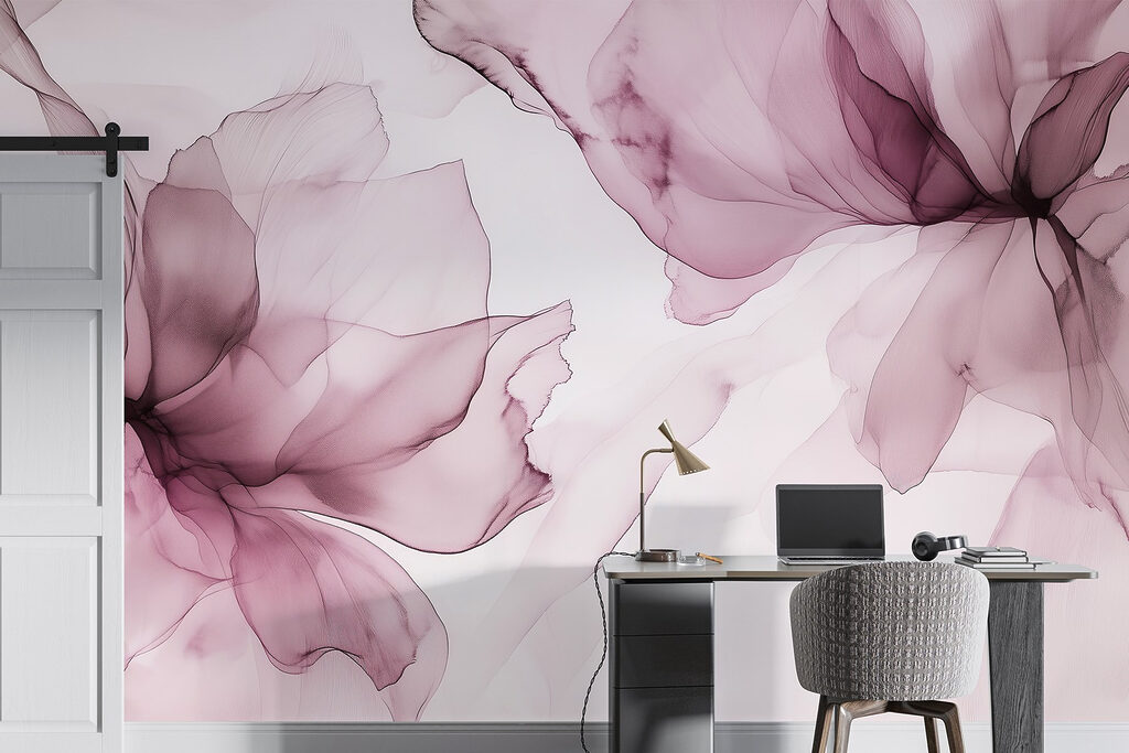Due fiori trasparenti — ambiente 5
