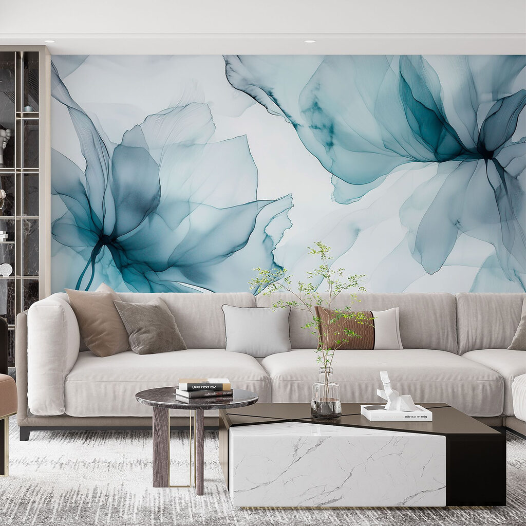 Due fiori trasparenti — ambiente 2