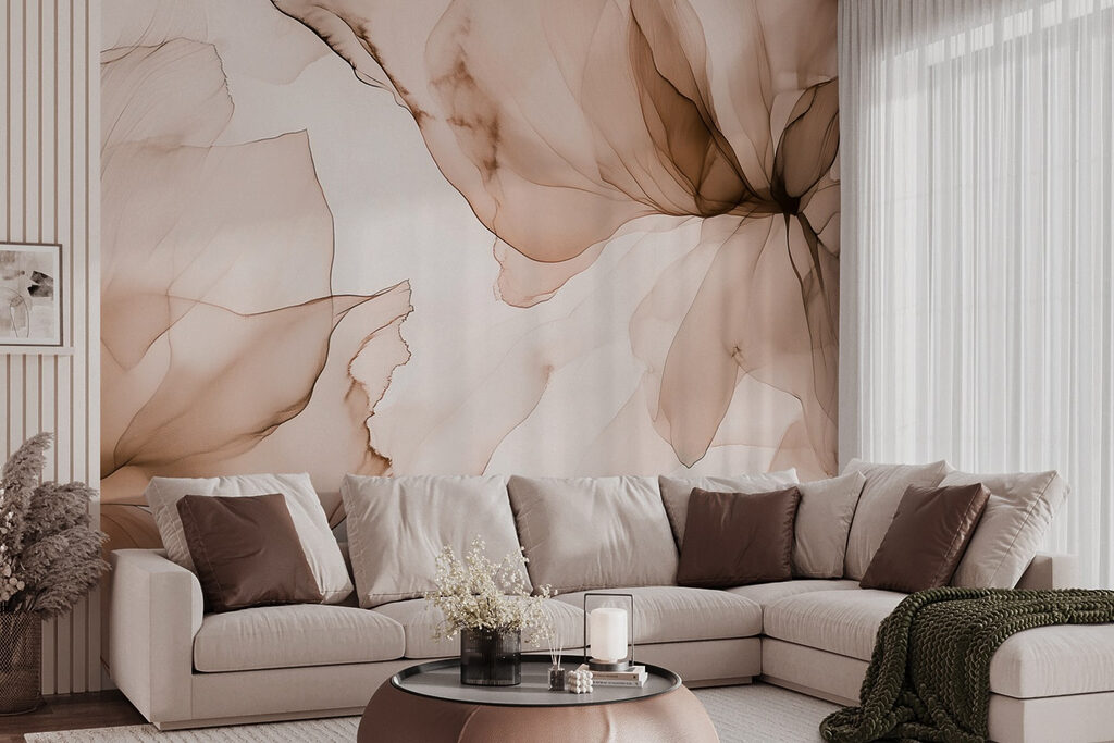 Due fiori trasparenti — ambiente 3