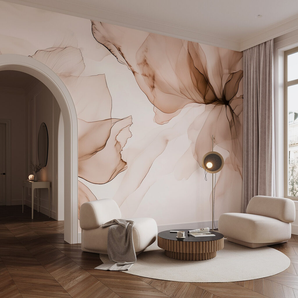 Due fiori trasparenti — ambiente 4