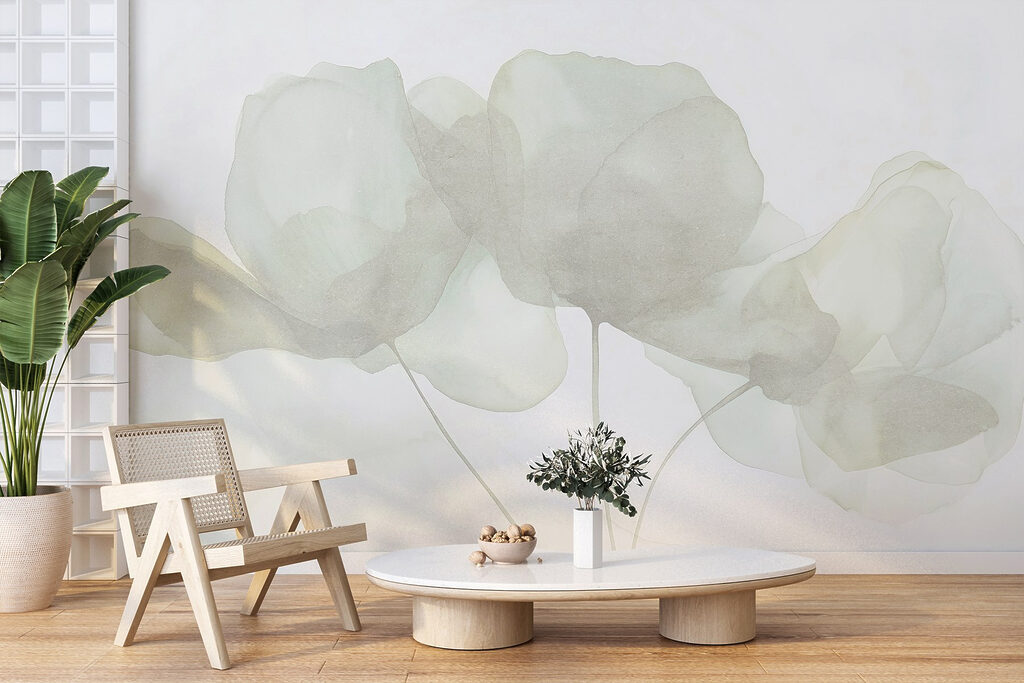 Verde pallido su steli — ambiente 3