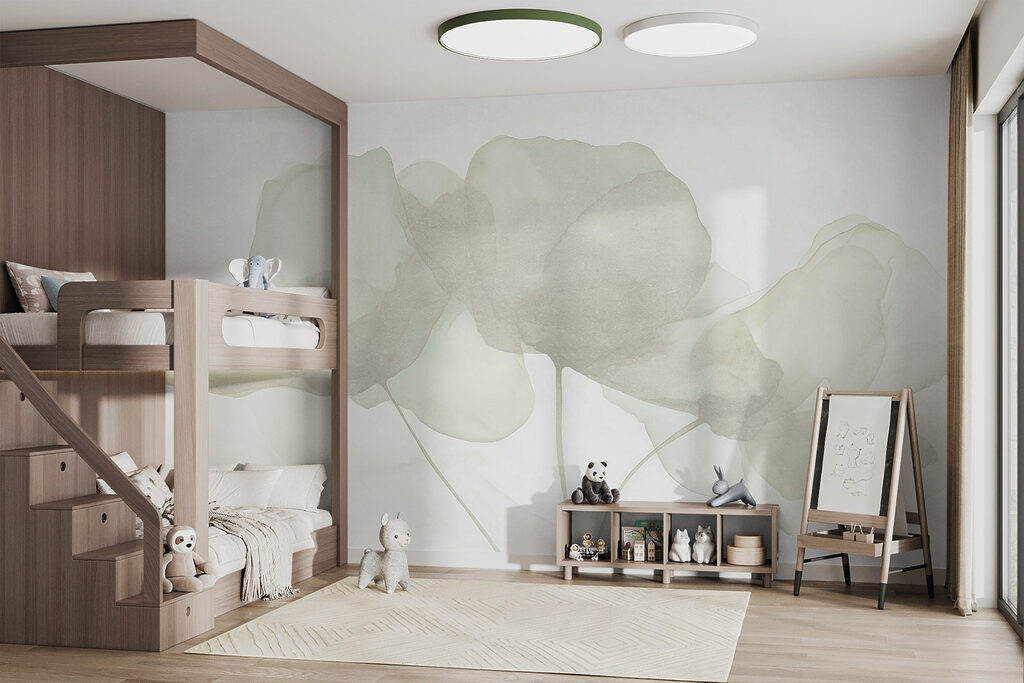 Verde pallido su steli — ambiente 5