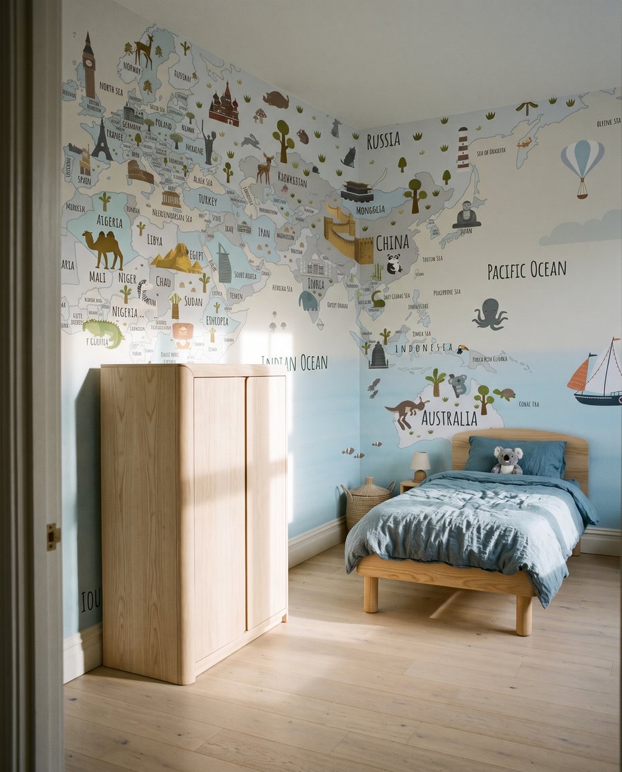 Mappa con mare calmo — ambiente 7