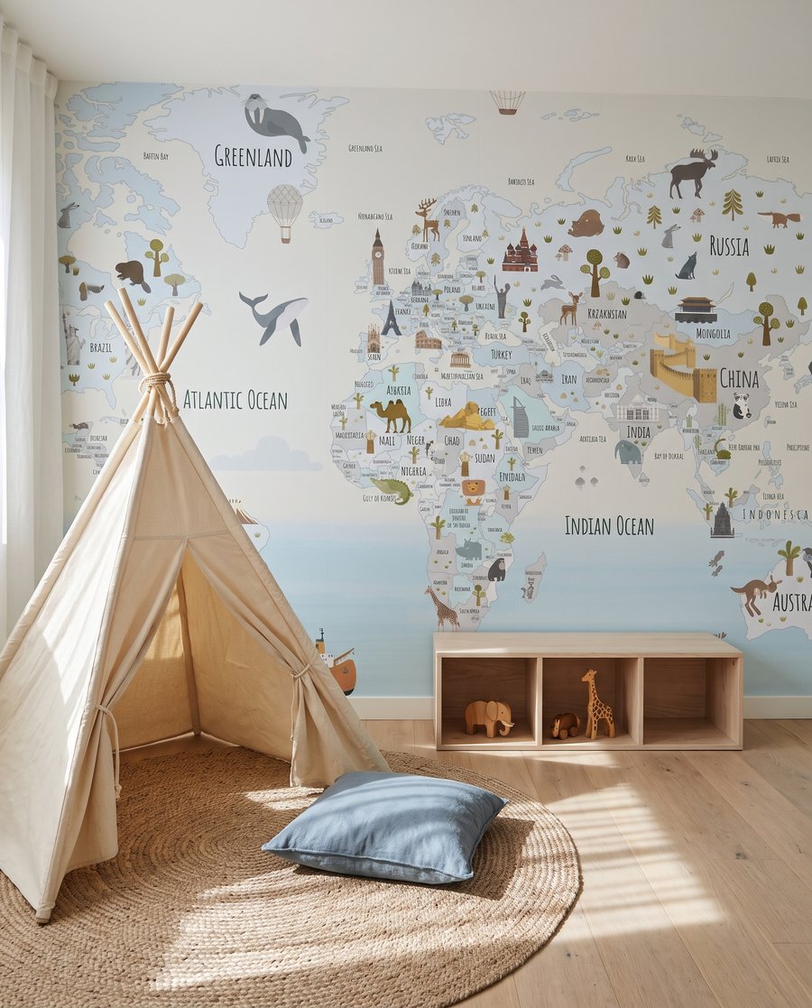 Mappa con mare calmo — ambiente 1