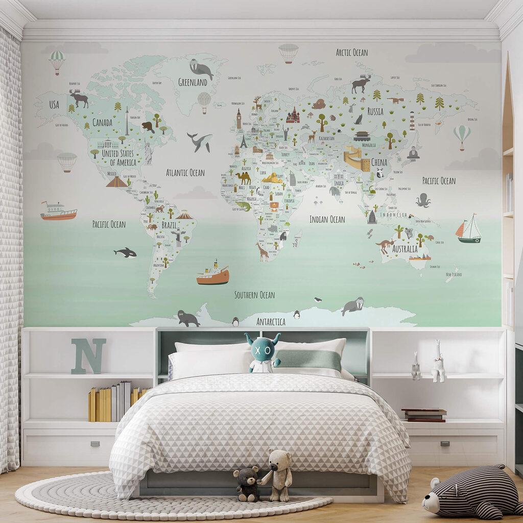 Mappa con mare calmo — ambiente 1