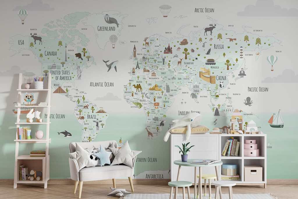 Mappa con mare calmo — ambiente 2