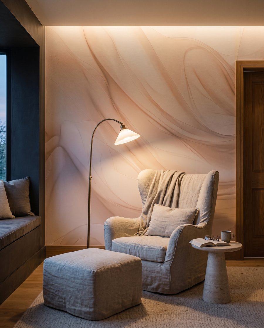 Forme crema in movimento — ambiente 4