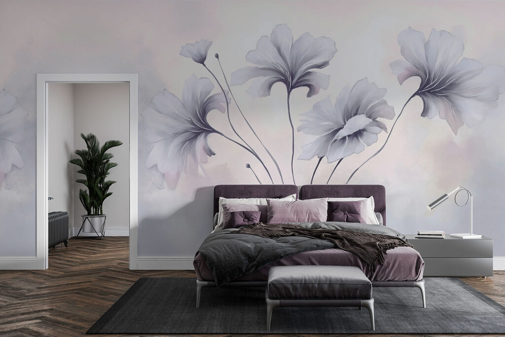 Fiori lilla su steli — ambiente 1