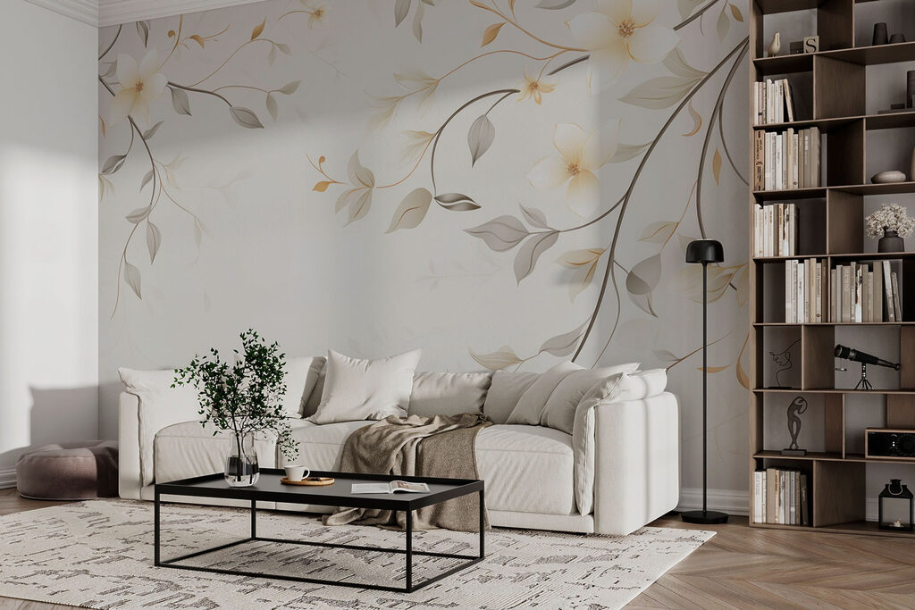 Fiori bianchi sui rami — ambiente 2