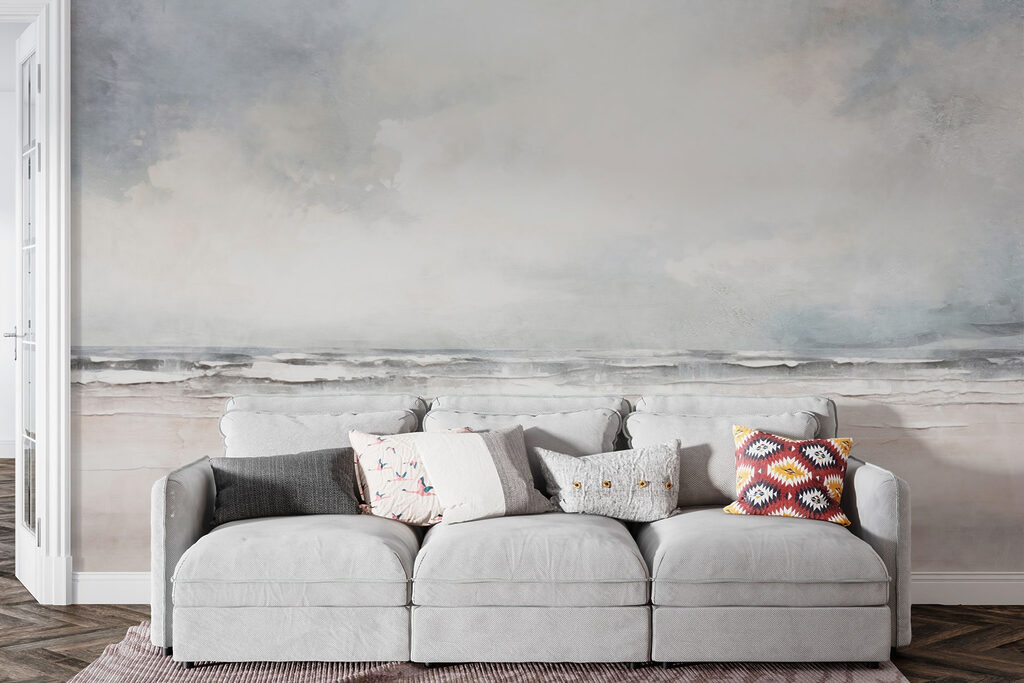 Mare sotto cielo grigio — ambiente 2
