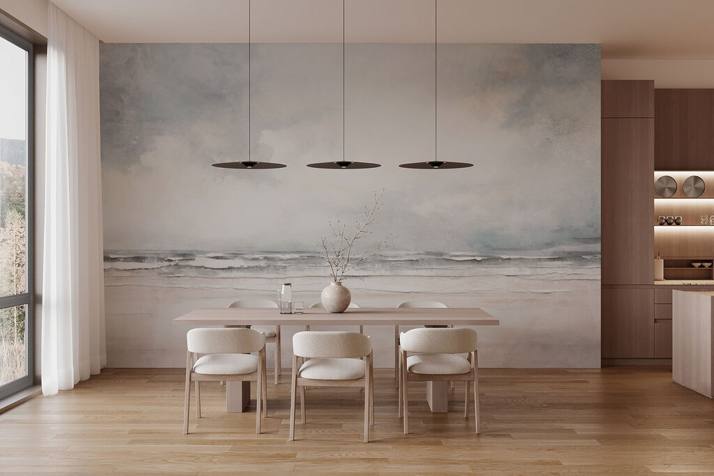 Mare sotto cielo grigio — ambiente 3