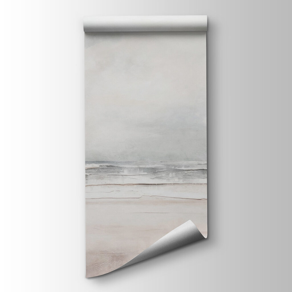 Mare sotto cielo grigio — vista del prodotto