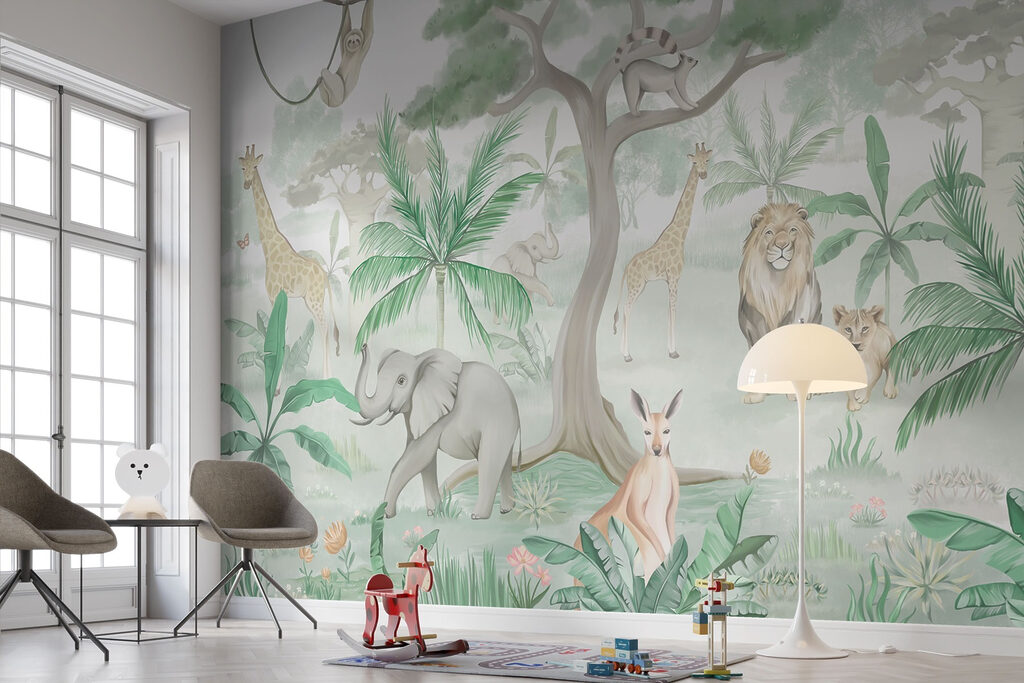 Animali intorno all’albero — ambiente 2