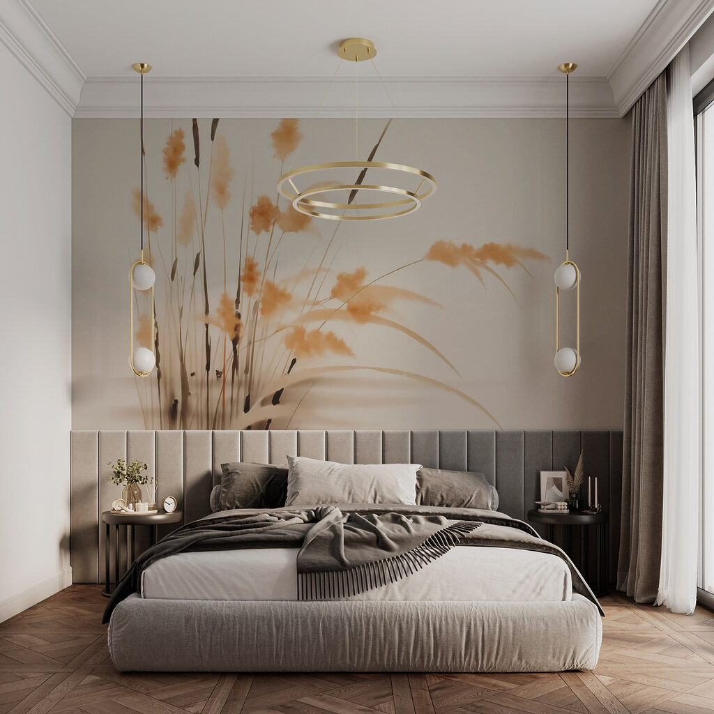 Erbe gialle su crema — ambiente 1