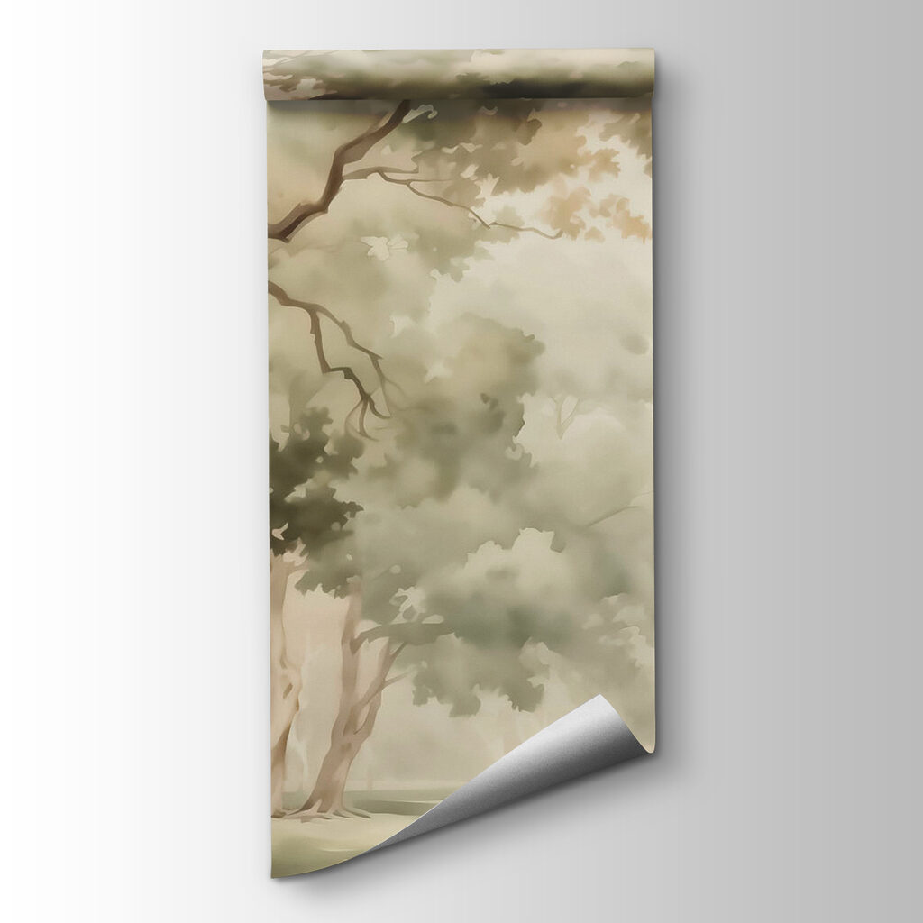 Alberi lungo il prato — vista del prodotto