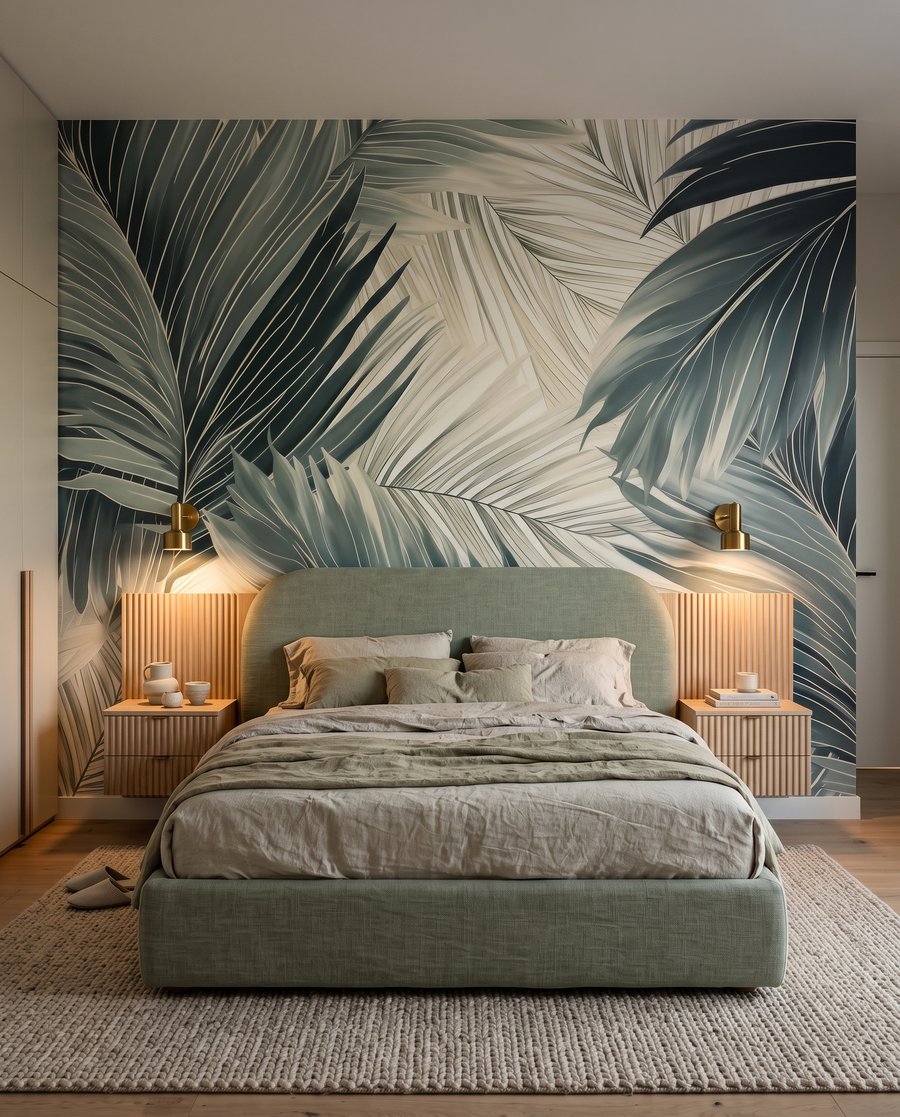 Fronde sovrapposte in ombra — ambiente 2