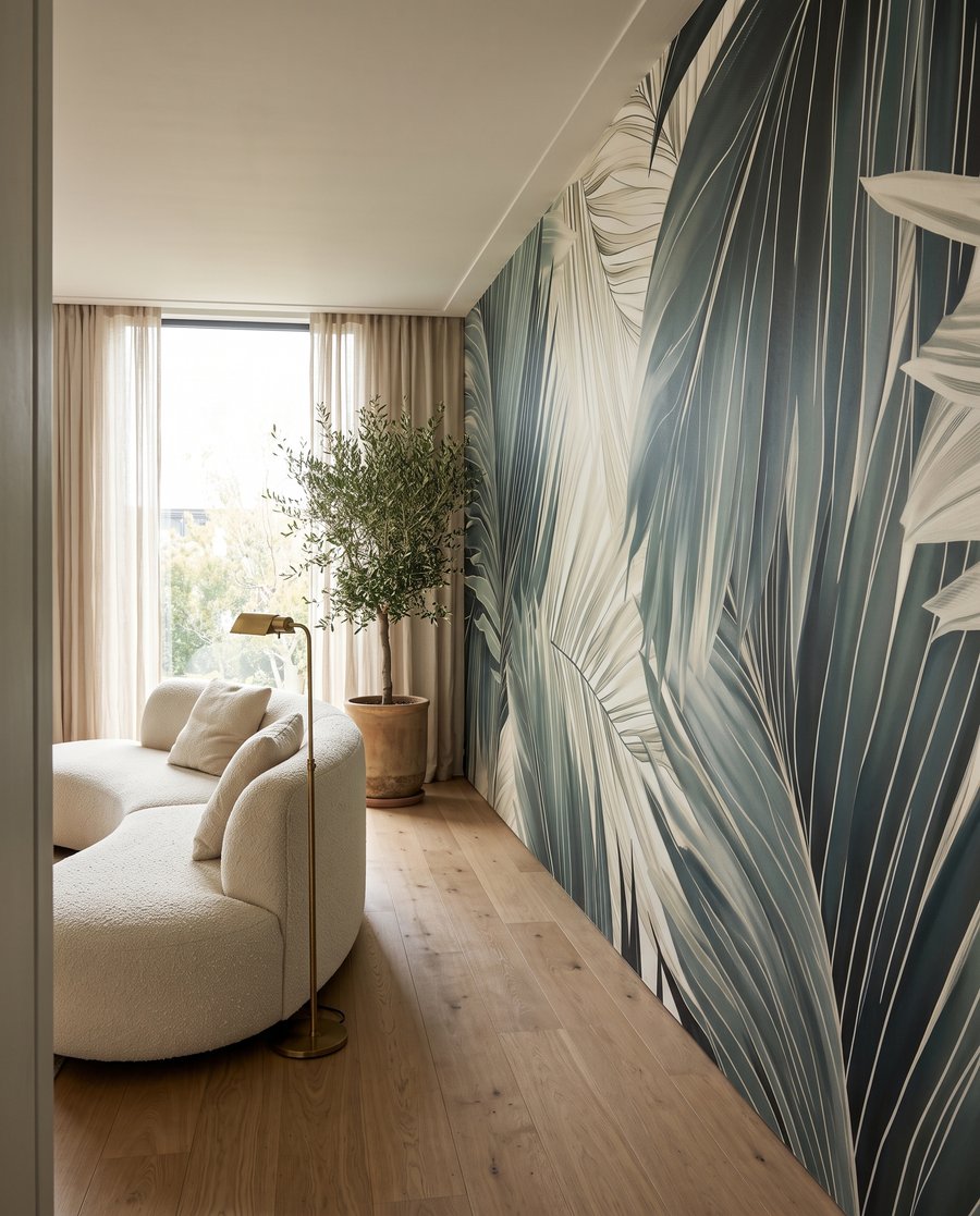 Fronde sovrapposte in ombra — ambiente 4