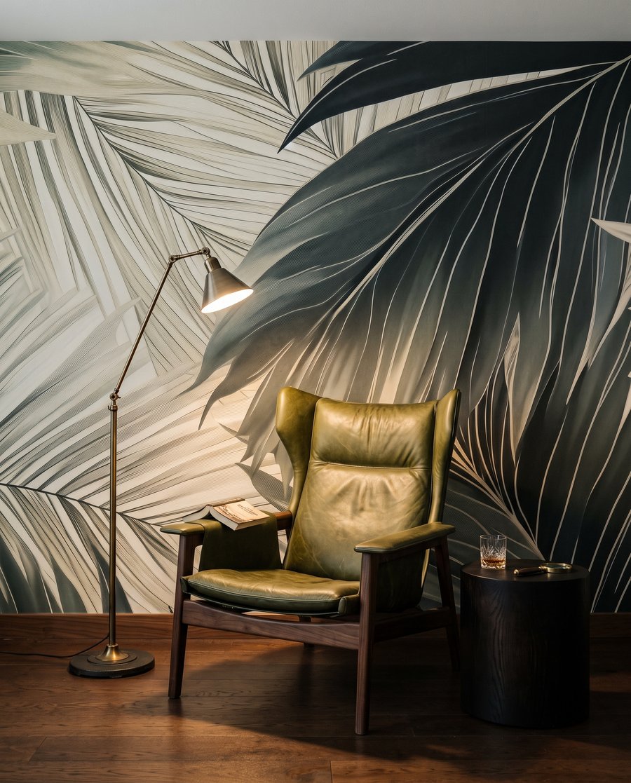 Fronde sovrapposte in ombra — ambiente 5