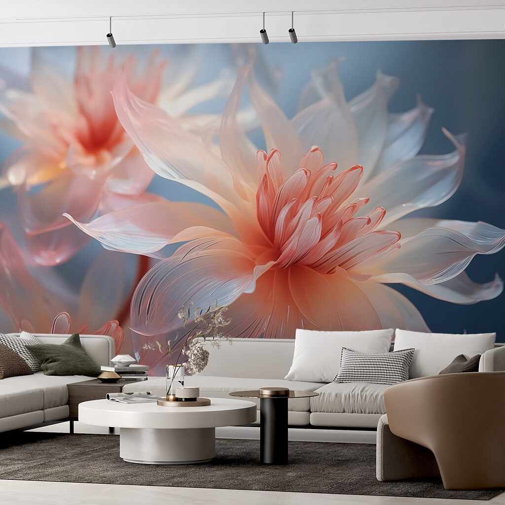 Fiori rosa lucenti — ambiente 1