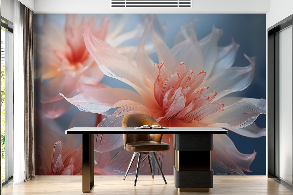 Fiori rosa lucenti — ambiente 2