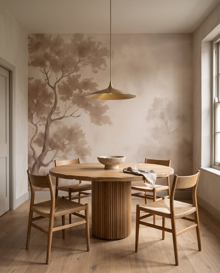 Albero alto nella bruma — ambiente 7