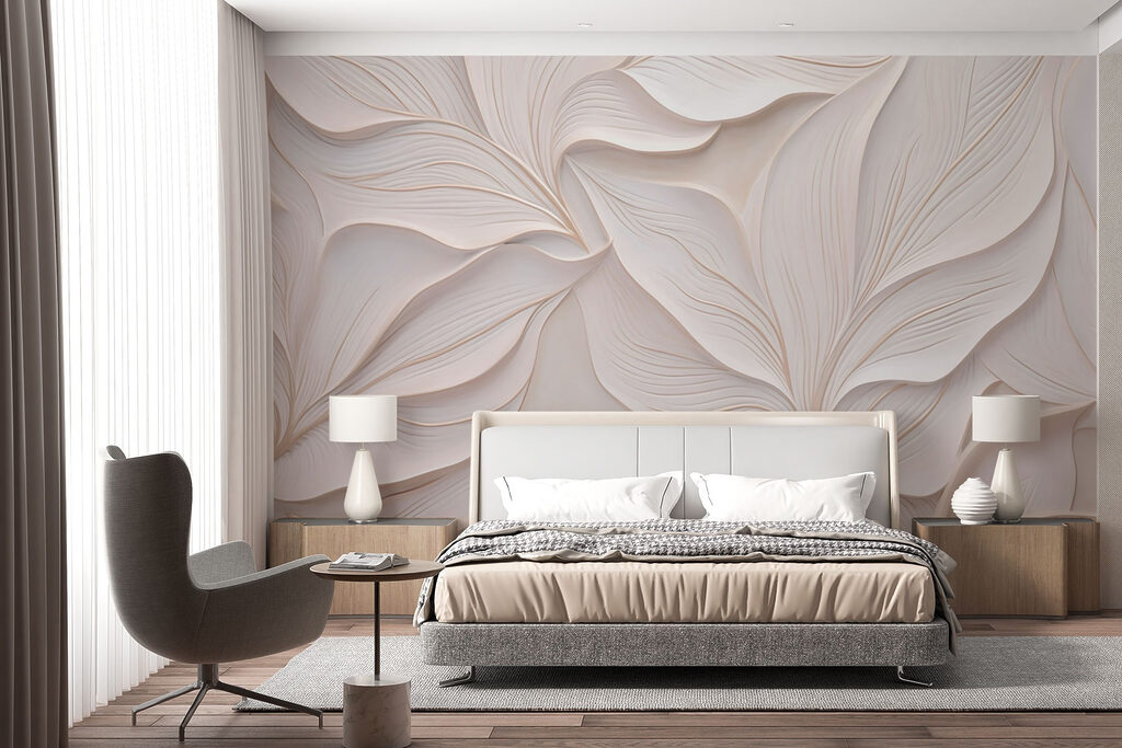 Grandi foglie scolpite — ambiente 1