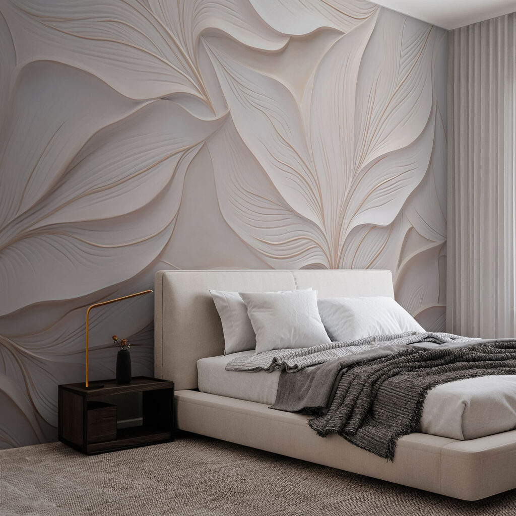 Grandi foglie scolpite — ambiente 2